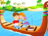 Valentine Couple Kissing